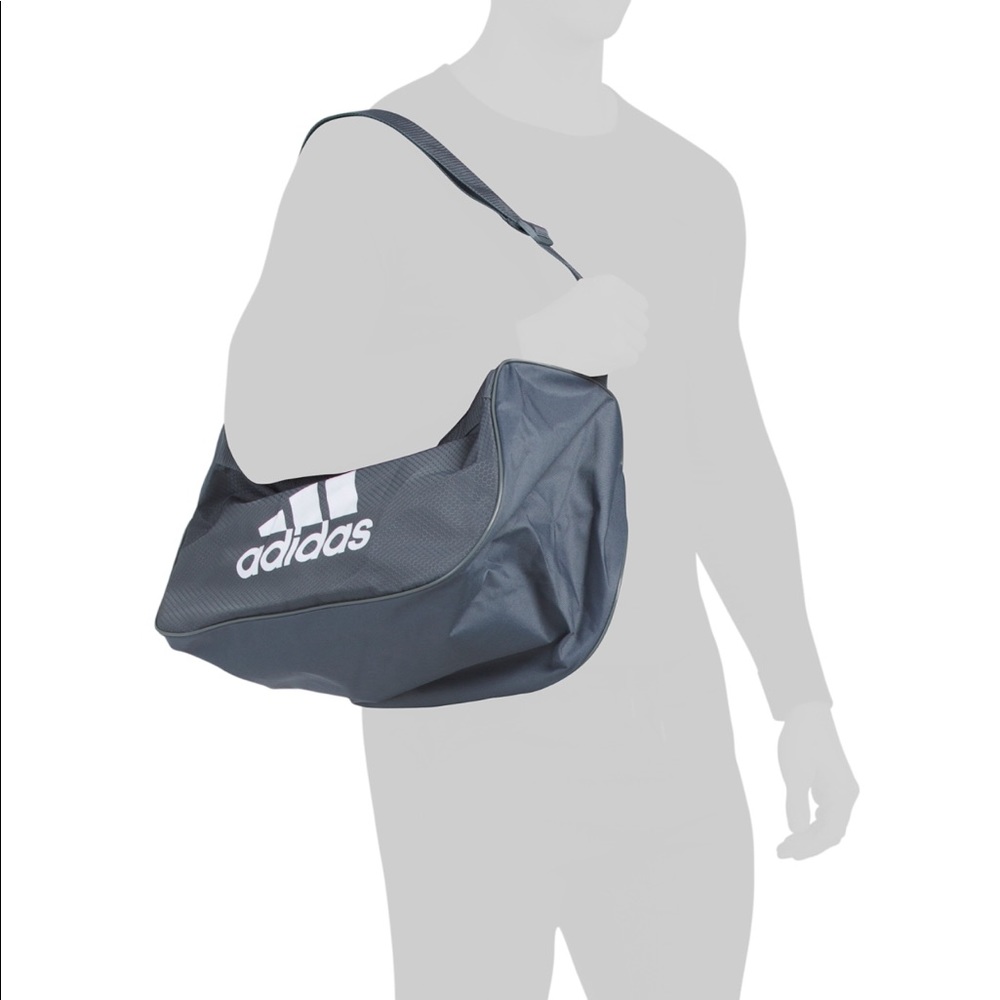 New Adidas Diablo Duffel Hex Duffel Gym Bag